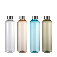 Bouteille d'eau sport unisexe personnalisable 1000 ml à col étroit en Eastman Tritan, sûre, écologique, avec couvercle à vis pour boire directement