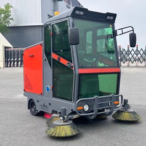 Ride On <b>Floor</b> Sweeper 48V 150Ah Battery Electric Industrial Factory Outdoor Road <b>Cleaning</b> <b>Machine</b> - Product Image 1