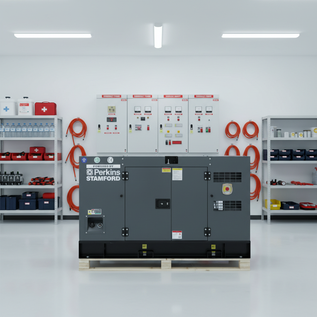 16KW 20KVA 20KW 25KVA  Silent Per-kins Engine Diesel Generator Set for Home Industrial Backup Power