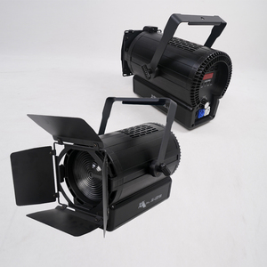 Projecteur <span class=keywords><strong>Fresnel</strong></span> professionnel blanc chaud pour studio, 300W COB LED, contrôlé par DMX, design dimmable - Product Image 3
