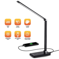 Lampes de table LED pliables à prix d'usine, à intensité variable, pour la lecture et le bureau