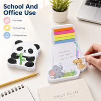 Fabricant de notes autocollantes en forme de dessins animés pour enfants, papeterie personnalisée, notes autocollantes amovibles, cadeau scolaire