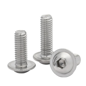 Trung quốc sản xuất chất lượng cao <span class=keywords><strong>ISO7380</strong></span>-2 A2 A4 thép không gỉ hình lục giác ổ cắm nút đầu máy vít với cổ áo loại - Product Image 3
