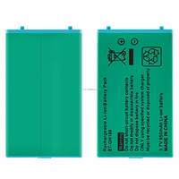 GBA SP paket baterai Lithium isi ulang untuk GBA SP 3.7V 850mAh Gameboy baterai muka