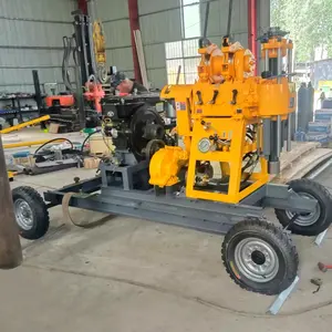 Portable Geology Prospecting Core Drilling Machine 130m 200m Deep Underground Water Well/Soil Boring Machine Core Drilling Rig