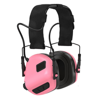 OEM ODM Auriculares Electrónicos de Protección Auditiva para Tiro, NRR 22dB, Modulares, de Liberación Rápida, con Captación de Sonido y Cancelación de Ruido, Tácticos