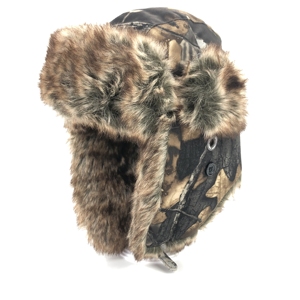 Sombrero de cazador de invierno Ushanka Trooper Sombreros de aviación para hombres Mujeres Sombrero <span class=keywords><strong>esquimal</strong></span> de nieve con orejeras para clima frío - Product Image 4
