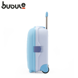 BUBULE <span class=keywords><strong>Pas</strong></span> <span class=keywords><strong>Cher</strong></span> Enfants Chariot De Voyage À Roues PP Continuer Jaune Hardshell Enfants Bagages - Product Image 5
