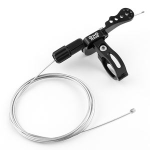 <span class=keywords><strong>Tige</strong></span> <span class=keywords><strong>de</strong></span> <span class=keywords><strong>selle</strong></span> télescopique pour vélo <span class=keywords><strong>de</strong></span> route et VTT MUQZI, réglage <span class=keywords><strong>de</strong></span> la <span class=keywords><strong>tige</strong></span> <span class=keywords><strong>de</strong></span> <span class=keywords><strong>selle</strong></span>, levier <span class=keywords><strong>de</strong></span> commande mécanique à distance, universel, 22,2/24 mm - Product Image 3