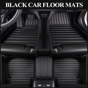 Tapis de sol de voiture en cuir 5D de qualité supérieure, épaisseur 5 mm, pour <span class=keywords><strong>Civic</strong></span> CR-V Accord, imperméables, toutes saisons, ensemble de 4 pièces, ajustement personnalisé, service OEM - Product Image 2