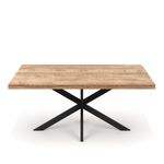 Mesa de Comedor Moderna de Madera Sólida para el Hogar, Muebles de Comedor de Lujo, Mesa de Cocina de Madera con Acabado Natural, Venta al Por Mayor - Product Image 3