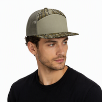 Casquette Richardson 168P Style Ajustable pour Homme en Maille à 7 Panneaux, Casquette de Papa en Coton, Casquettes Snapback, Casquettes Trucker Camouflage Canard Personnalisées
