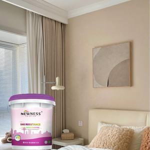 ブラシローラーアプリケーション用鋼用高性能1コートインテリアアクリル壁ペイントパウダー様液体コーティング - Product Image 3