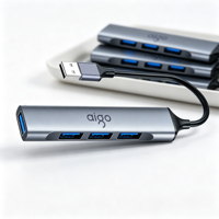 Hub Répartiteur USB Personnalisable, Fourniture en Gros, Port Haute Vitesse 5 Gbit/s, en Alliage pour la Revente aux Détaillants et l'Approvisionnement en Accessoires Informatiques