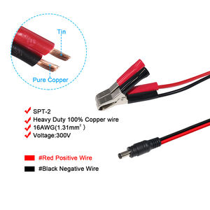 Pince solaire mâchoire <span class=keywords><strong>Renault</strong></span> Can Scanner <span class=keywords><strong>batterie</strong></span> voiture alimentation moto Booster câble Crocodile - Product Image 4