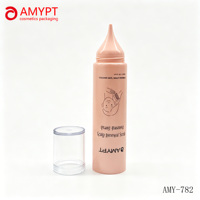 Flacon de crème pour les yeux avec logo personnalisé, soin de la peau, lotion pour les yeux, sérum, tube en plastique