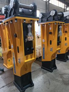 SOOSAN Disjoncteur hydraulique SB70 Type de boîte avec disjoncteur de système de graisse automatique adapté aux excavatrices de 16 à 21 tonnes pour les démolitions - Product Image 5