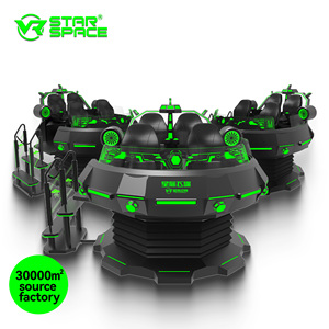 9D thực tế ảo UFO chuyển động mô phỏng tàu vũ trụ VR đi xe trong nhà ngoài trời đĩa bay máy cho nhà trung tâm mua sắm sử dụng cho - Product Image 6