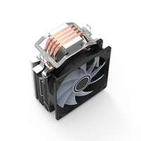 Bibooog 6 Tubos de calor Doble Torre Cpu Cooler RGB Gamer Radiador