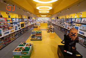 Stand d'impression de Logo personnalisé, <span class=keywords><strong>pour</strong></span> boutique de <span class=keywords><strong>jouets</strong></span>, conception intérieure de magasin <span class=keywords><strong>pour</strong></span> enfants, vitrine, étagère de rangement - Product Image 6