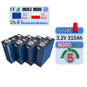 แบตเตอรี่ลิเธียมไอออน PL Stock High Power 3.2V 315Ah 280Ah เกรด A สำหรับใช้ในบ้าน ระบบกักเก็บพลังงาน Lifepo4 - Product Image 1