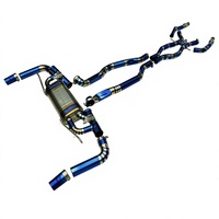 Système d'échappement Valvetronic en titane avec soupapes OEM pour Mercedes-Benz GLE63 AMG W167 4.0T/5.5T 15-22, silencieux arrière