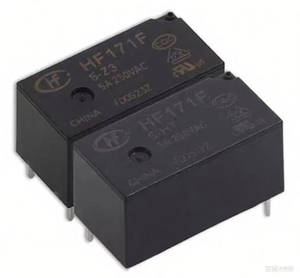 รีเลย์กำลังไฟฟ้า HF รุ่น HF171F/5-HT HF171F 24VAC แบบติดตั้งบนแผงวงจรแบบ Through Hole S-HT สำหรับควบคุมอุตสาหกรรม - Product Image 2