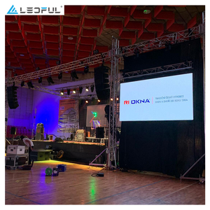 Trong nhà P2,97 cho thuê Imager LED curva p3.91 precio por Metro pantalla Màn hình bức tường Video cho buổi hòa nhạc đám cưới sân khấu bối cảnh - Product Image 2