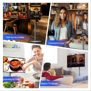 घूर्णन स्क्रीन के साथ मोबाइल स्मार्ट टीवी एंड्रॉइड 15 पोर्टेबल स्मार्ट डिस्प्ले एलसीडी टच स्क्रीन - Product Image 3