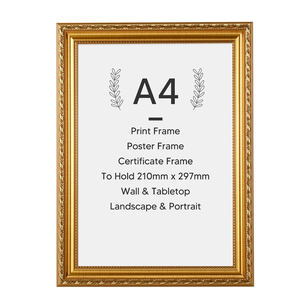 Designs Wholesale Cheap Gold Carved Plastic Photo <b>Frame</b> - 4x6 5x7 8x10 Inch <b>A5</b> A4 A3 Elegant PS Picture <b>Frame</b> for Home & Wall - Product Image 1