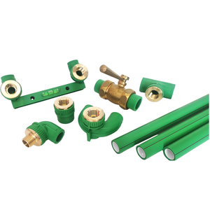 Kangtai nhà máy PPR khớp nối phụ kiện đường ống kháng khuẩn sứ lõi đồng Vật liệu hàn mô hình kết nối - Product Image 2