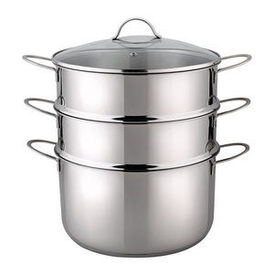 Cuisinière <span class=keywords><strong>vapeur</strong></span> en acier inoxydable à grande capacité, best-seller, multicouche, personnalisable, pour la cuisson de soupes - Product Image 2