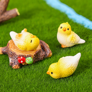 Ornamenti per Micro-Paesaggi, Simpatici Pappagalli in Miniatura, Decorazioni Artigianali in Resina per Scrivania, Piccoli Ornamenti, Accessori - Product Image 2