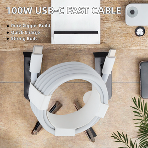 Câble de charge rapide USB-C vers USB-C 100W 1M 2M avec puce Emark PD 5A, câble de données à charge ultra-rapide pour <span class=keywords><strong>Apple</strong></span> MacBook iPhone 15 16 17 - Product Image 2