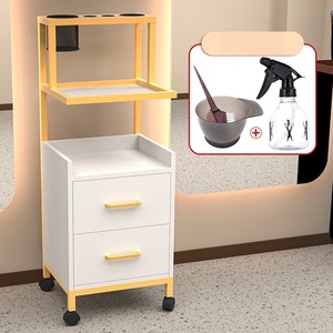 Salon Styling Trolley with Storage, Durable <strong>Hairdressing</strong> Cart for Beauty &amp; Hair Studio - Product Image 2