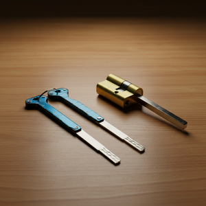 Cilindro per <span class=keywords><strong>Serratura</strong></span> Intelligente SUOBOOT, 60mm Backset, Apertura Singola, Ricambio per <span class=keywords><strong>Serratura</strong></span> Elettronica con 1 Chiave - Product Image 3