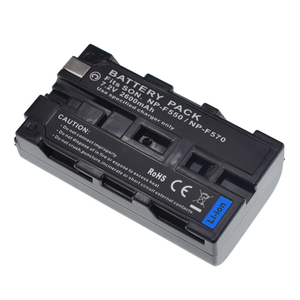 Batterie de remplacement NP-F550 F330 F570 pour HXR NX5U HDR FX1 NEX FS100 HDR FX7 <span class=keywords><strong>HVR</strong></span> V1U Z1U HD1000U <span class=keywords><strong>HVR</strong></span> Z5U DSR PD150 HDR FX1000 - Product Image 1