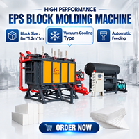 Machine de moulage de blocs en mousse EPS Guiju, machine de fabrication de panneaux et de feuilles d'isolation en mousse de polystyrène EPS, solutions complètes pour usines EPS