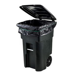 Black plastic industrial garbage <b>bag</b> factory supply clean-up eco friendly <b>refuse</b> construction Trash <b>Bags</b> - Product Image 3