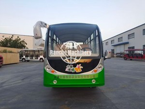 Bus de tourisme électrique sur mesure à 14 places avec batterie au plomb-acide, vitesse maximale de 60 km/h, certification CEE - Product Image 4