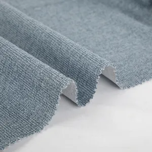 100% Polyester Linen Sofa Fabric Popular Linen Material For Sofas