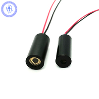 Module laser ligne rouge 30 degrés 650nm 10mW qualité industrielle 3-5v