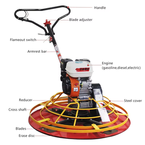 Hot Bán Pan Nổi Trowel Đôi Lưỡi Điện Trowel Tay Điện Trowel Giá Bán Buôn Mỗi Mảnh - Product Image 5