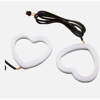 HYML RVB Forme de coeur LED Halos RGBW Chasing LED Angel Eye