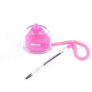 Bolígrafos Retráctiles Creativos Ecológicos con Forma de Bola Grande, Personalizables, de Plástico Barato, con Soporte, para Publicidad OEM - Product Image 4