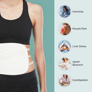 Reusable Castor Oil Pack <b>Wrap</b> for Stomach Belly and Liver Leakproof Castor Oil Waist <b>Wrap</b> with Adjustable Straps Washable - Product Image 4