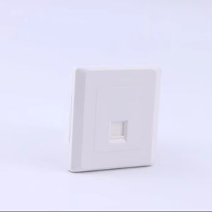 <span class=keywords><strong>Legrand</strong></span>/Siemon Low Profile ABS Retrofit Faceplate IP44 Outil-Moins 10s Snap-in Telecom Parts - Product Image 1