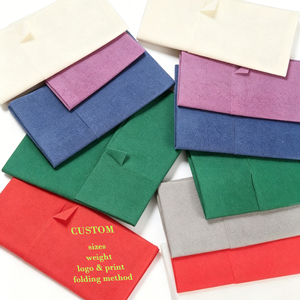 Serviettes jetables <span class=keywords><strong>en</strong></span> <span class=keywords><strong>papier</strong></span> type tissu, certifiées FSC, 100 % pâte de bois vierge, plusieurs couleurs unies, pour la restauration fine - Product Image 1