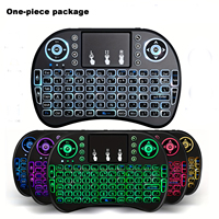 Souris aérienne sans fil rechargeable 2,4 G la plus performante, clavier tactile MINI I8, télécommande, interface USB pour Android Smart TV Box