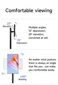 Monitor LCD Portatile Smart <span class=keywords><strong>TV</strong></span> da 21,5 Pollici con Supporto da Pavimento, Display Digitale Ultra Sottile <span class=keywords><strong>All</strong></span>-<span class=keywords><strong>in</strong></span>-<span class=keywords><strong>One</strong></span> - Product Image 4